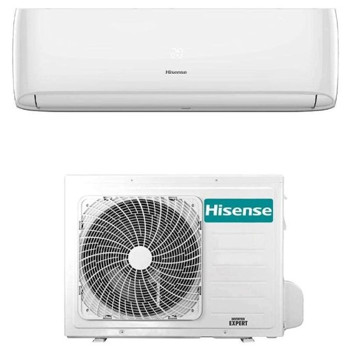 Climatiseur HISENSE Tropicalisé 12000 BTU - Chaud & Froid - 3 ans Garantie- Blanc