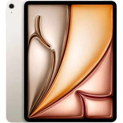 Apple - iPad Air M2 6 ème génération 2024 - 13" - WiFi - 256 Go - Lumière Stellaire