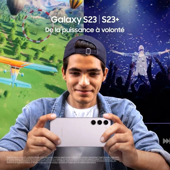 Samsung Galaxy S23 Plus  8GO 256GO - Noir