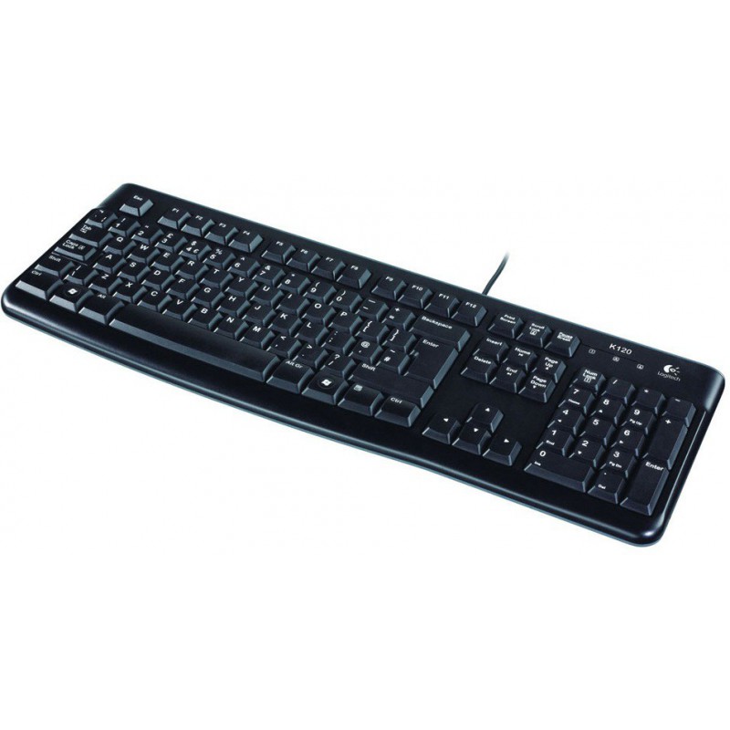 Clavier Logitech Desktop K120 Noir