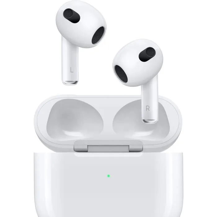 Apple AirPods (3e génération) avec Boîtier de charge Lightning - Blanc