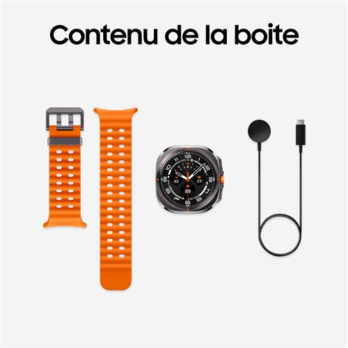 Montre connectée Samsung Galaxy Watch Ultra 47 mm 4G Gris Titane