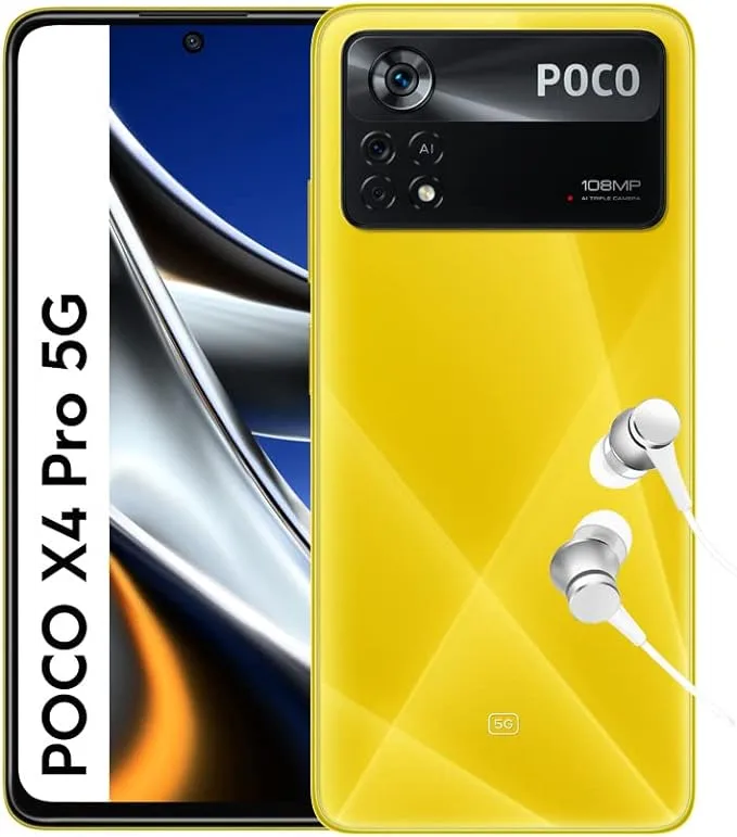 Xiaomi Poco X4 Pro 5G 8GO 256GO - Jaune