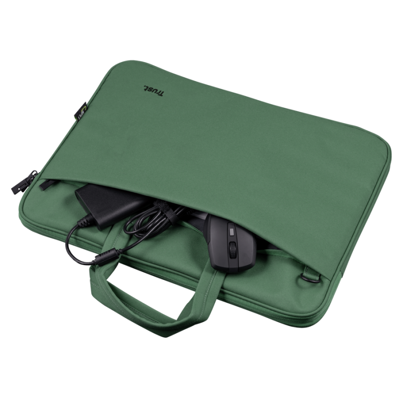 Sacoche Pour Pc Portable TRUST Bologna 16" - Vert