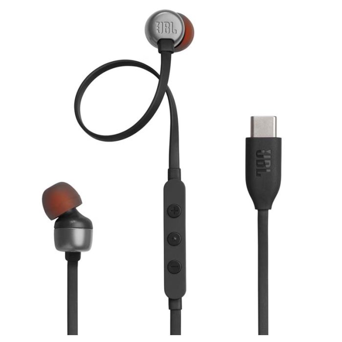 Écouteur Filaire JBL T310C USB-C -Noir