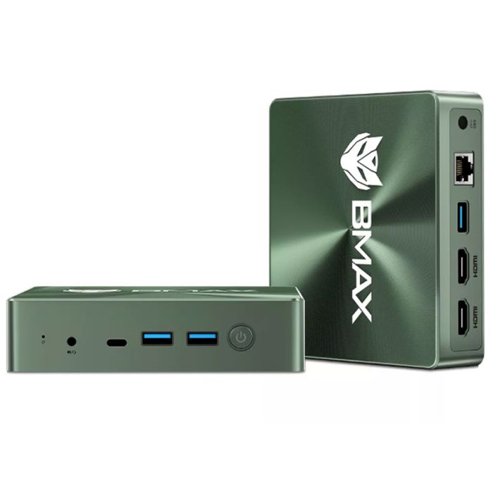 Mini PC De Bureau BMAX B6 Plus i3 10é Gén  12GO 512GO SSD- Vert