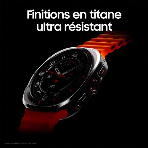 Montre connectée Samsung Galaxy Watch Ultra 47 mm 4G Gris Titane