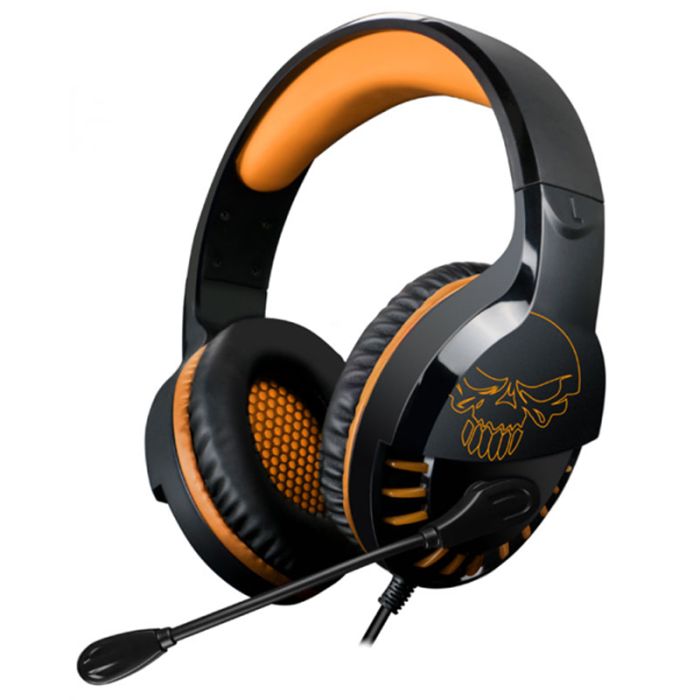 Micro Casque Gaming Filaire Spirit Of Gamer Pro H3 pour PS4&PS5 - Orange