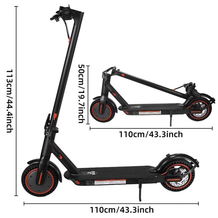 Trottinette Electrique KEPOW E9PRO10S - Noir