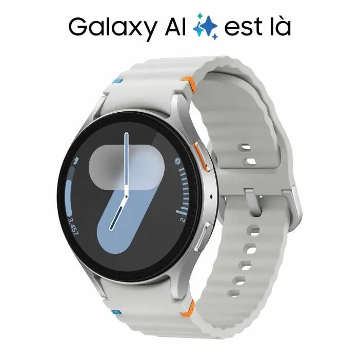 Montre connectée Samsung Galaxy Watch 7 44 mm - Argent - SM-L310NZSAXEF