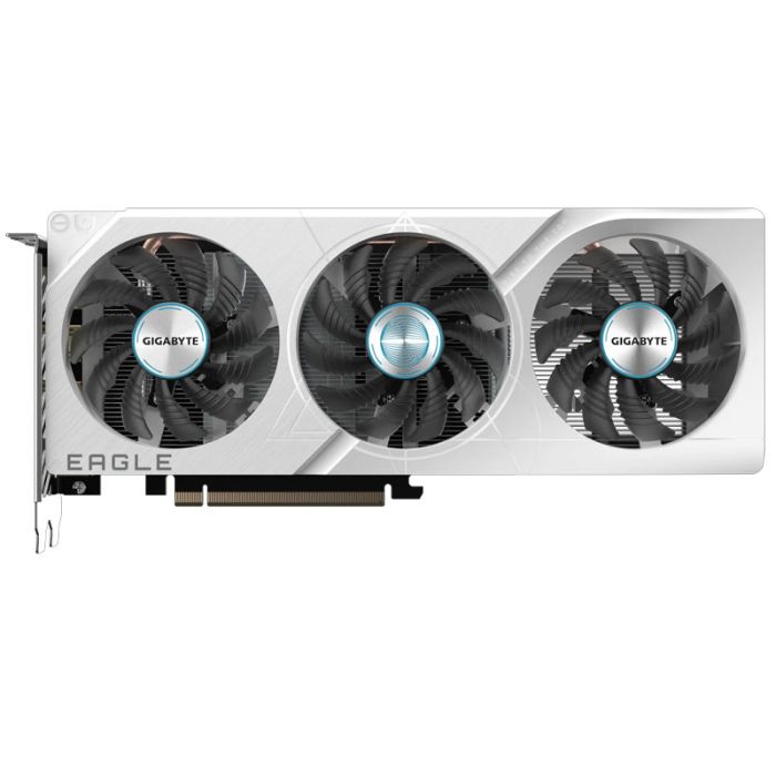 Carte Graphique Gigabyte GeForce RTX 4060 EAGLE OC ICE-8GD