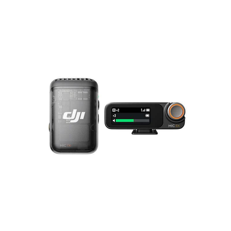 DJI Mic 2 (1RX + 1TX) Audio Professionnel