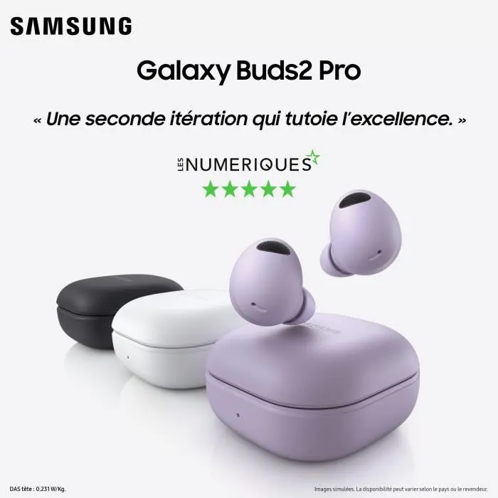 Samsung Galaxy Buds2 Pro Blanc