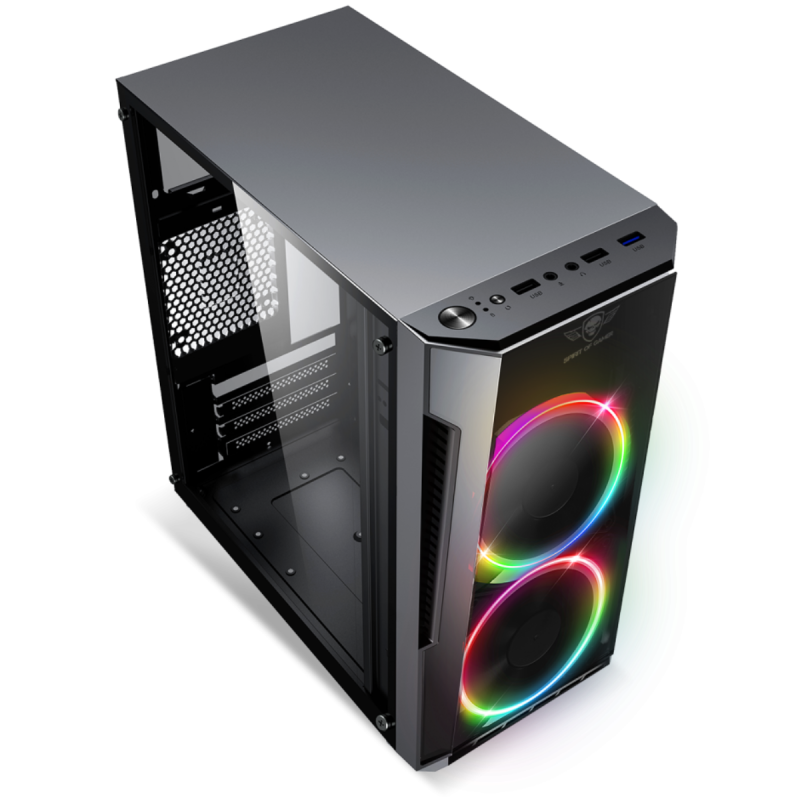 Boitier Gamer Spirit of Gamer Deathmatch 3 RGB MTX / ITX -Noir