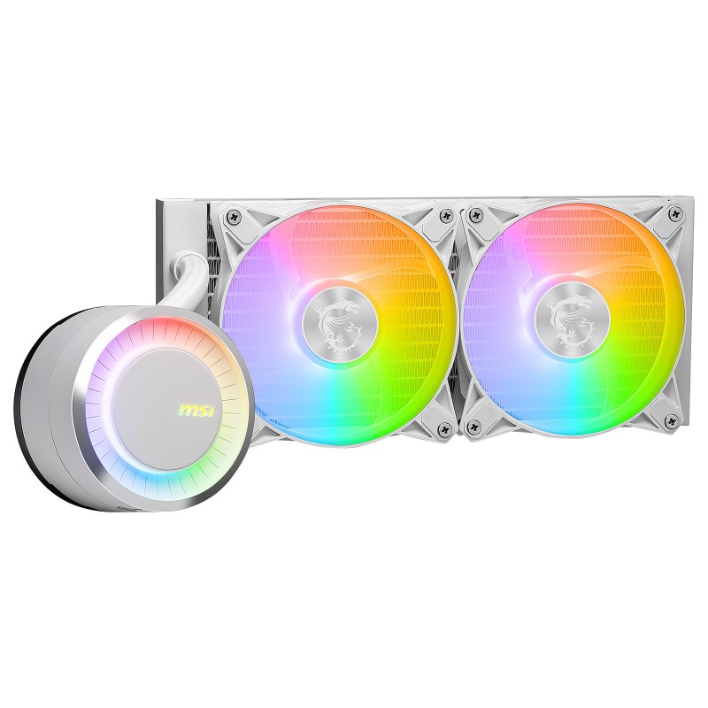 Refroidisseur MSI MAG CORELIQUID E240 Blanc