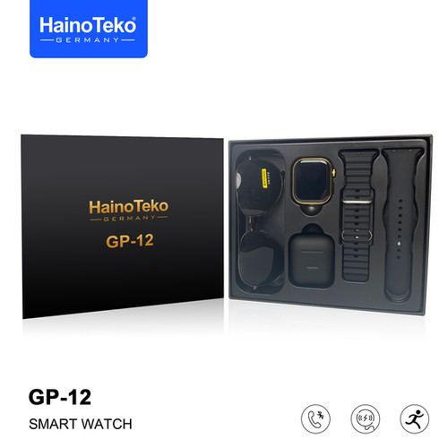 Montre Connectée Haino Teko  GP12- Double Bracelet +Ecouteurs sans fil