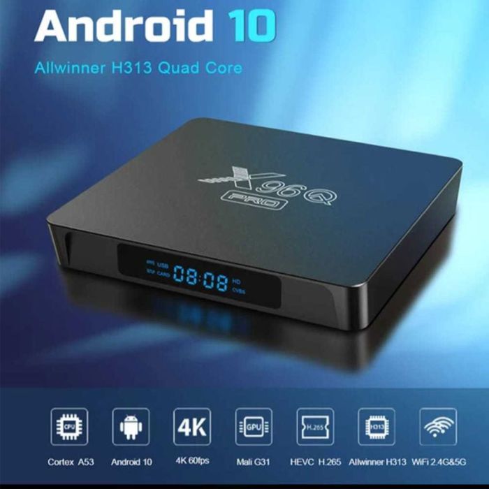 BOX TV Android X96Q Pro 4GO 32GO