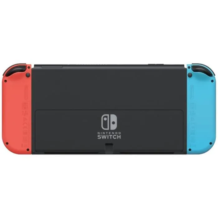 Console Nintendo Switch - Modèle OLED • Bleu Néon & Rouge Néon + Mario Kart 8 Deluxe (Code) + 3 mois d'abonnement NSO (Code)