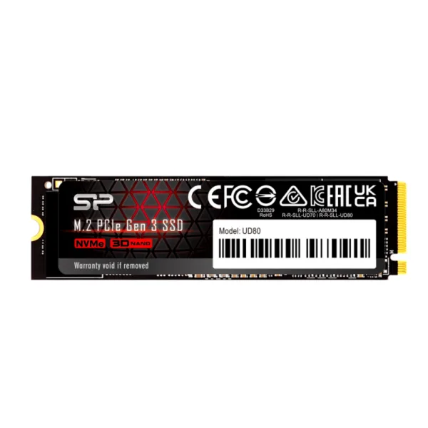 Disque Dur Interne Silicon Power UD80 NVMe M.2 500Go SSD (SP500GBP34UD8005)