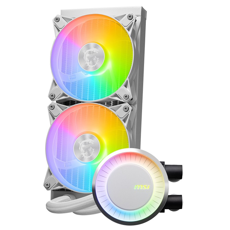 Refroidisseur MSI MAG CORELIQUID E240 Blanc