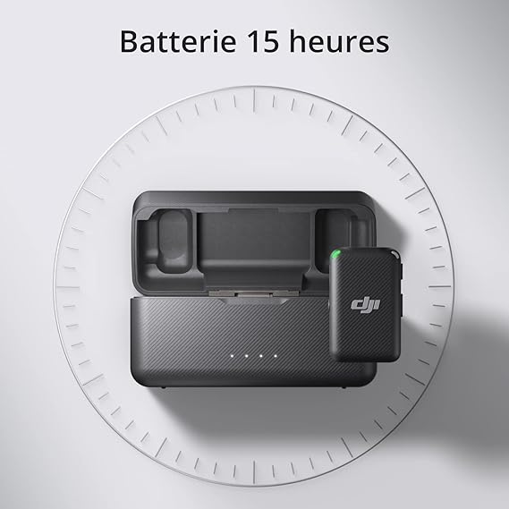 DJI Mic Mini (2TX+1RX+ Boitier de Recharge )