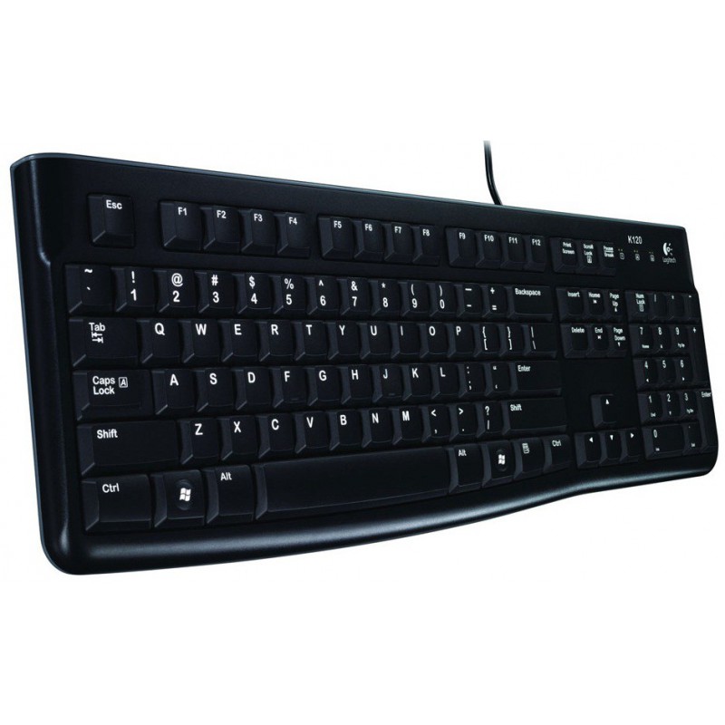 Clavier Logitech Desktop K120 Noir