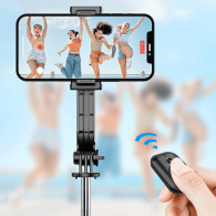 Perche à Selfi avec Trépied Amovible Wiwu WI-SE001 - Noir