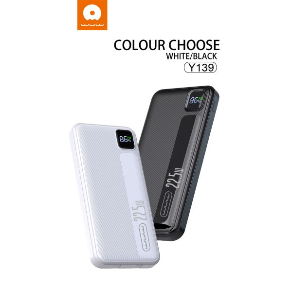Power Bank WUW Y139 10000mAh - Noir