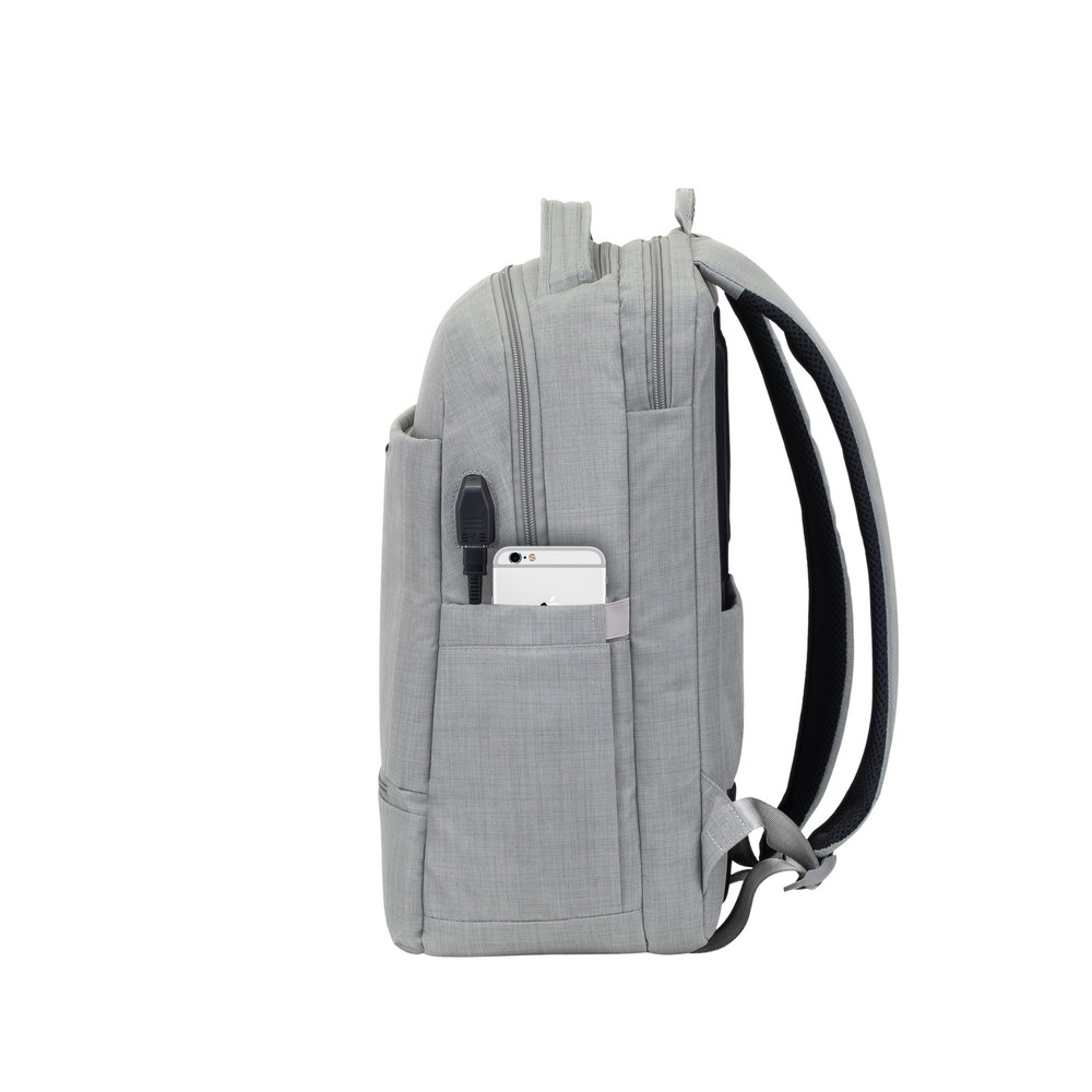 Sac à Dos RIVACASE Pour Ordinateur Portable 8363 - 15.6''- Gris