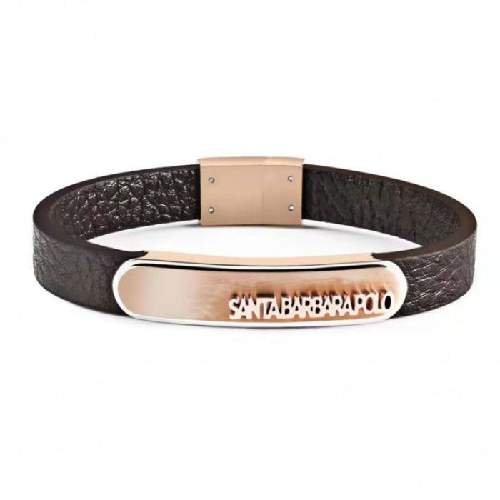 Bracelet Homme Polo Santa Barbara - Marron