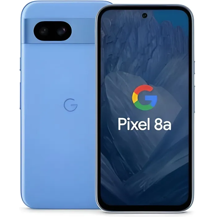 Google Pixel 8a 5G Double Sim 128Go Bay Bleu