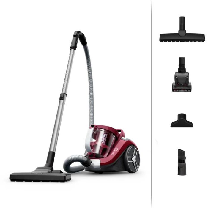 Aspirateur Sans Sac Fil Rowenta Compact Power XXL 900W - Rouge