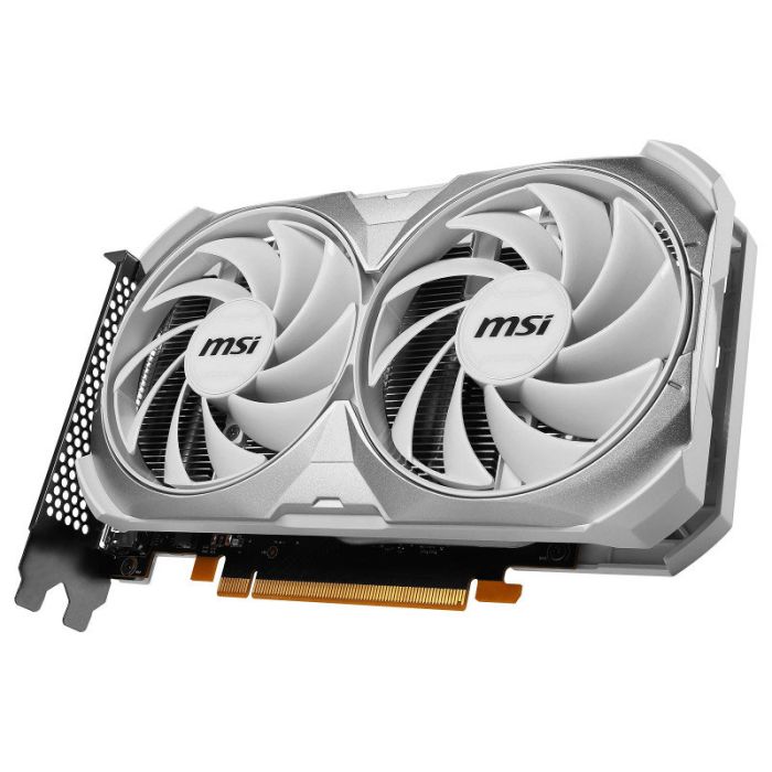 Carte Graphique Gamer MSI  RTX 4060 Ventus 2x 8Go OC - Blanc