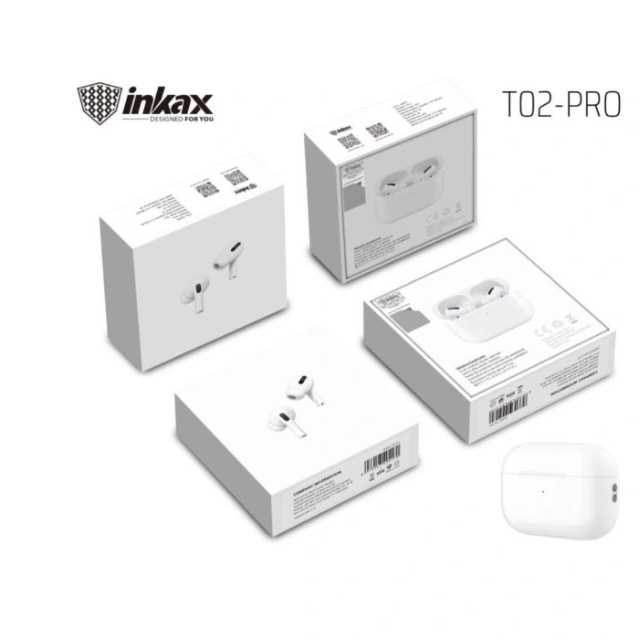 Écouteurs Sans Fil INKAX T02-Pro Blanc
