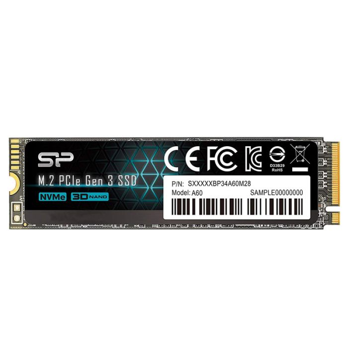Disque Dur Interne Silicon Power 256Go SSD M.2 (SP256GBP34A60M28)