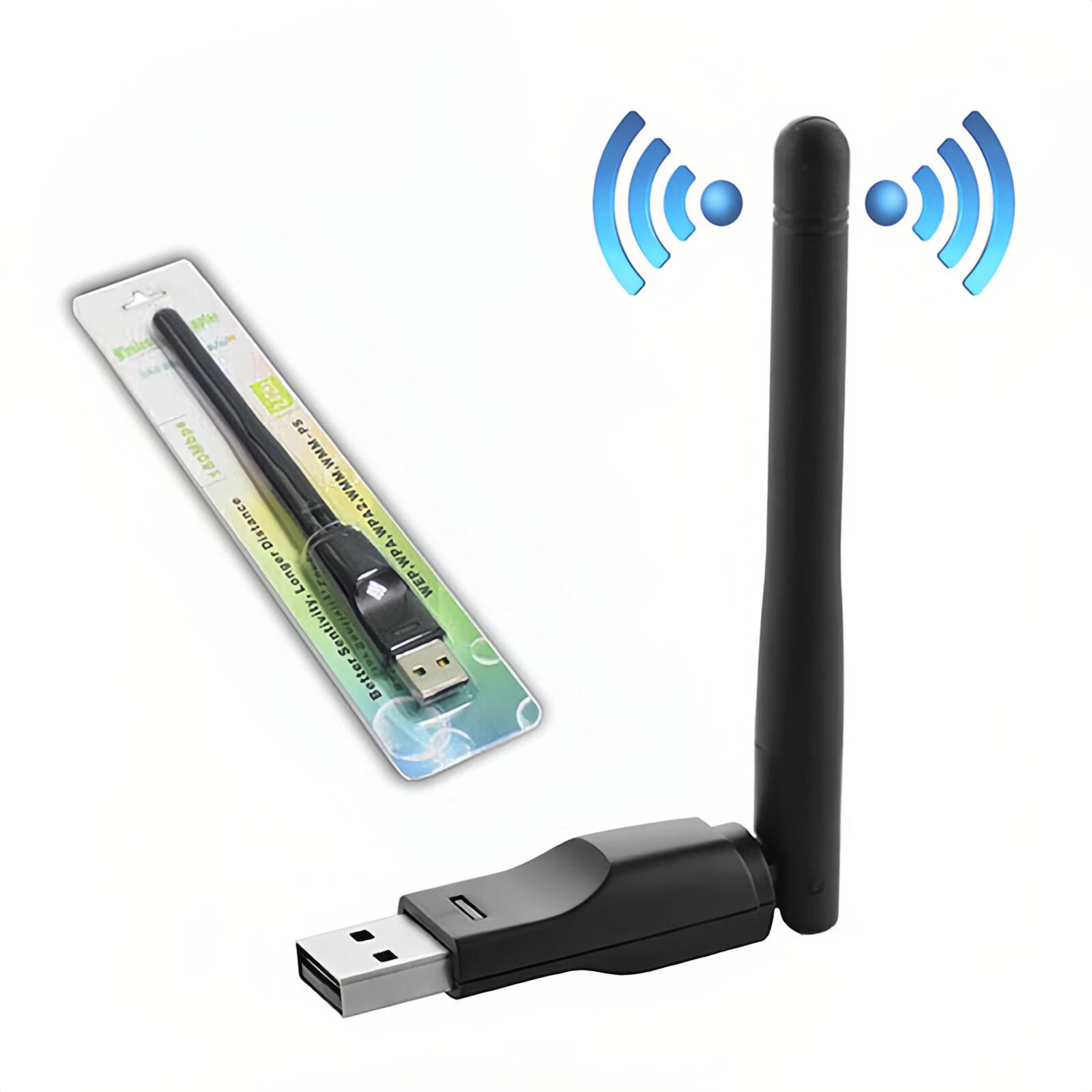 Adaptateur USB IEEE802.11 b/g/n 150 Mbps 2.4 GHz