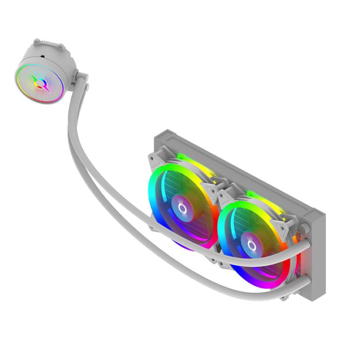 Refroidisseur Watercooling AQIRYS Aquarius 240 AIO LGA 1700 - Blanc