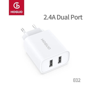 Adaptateur des chargeur Hoguo double USB E02-M 2.4A