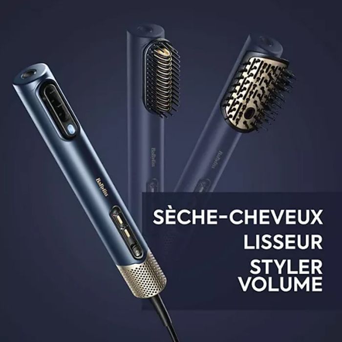 Sèche-Cheveux Babyliss MultiStyler Air Wand 1600W - Bleu