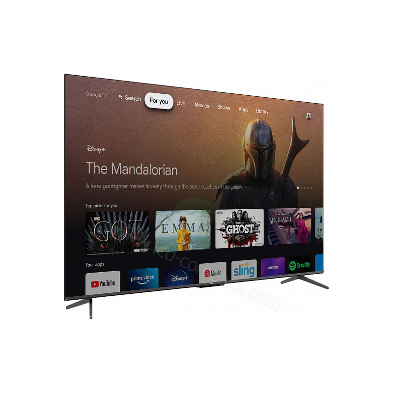 TV TCL 65'' Smart Android P735 Google UHD 4K + Abonnement 12 mois