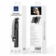 Perche à Selfi avec Trépied Amovible Wiwu WI-SE001 - Noir