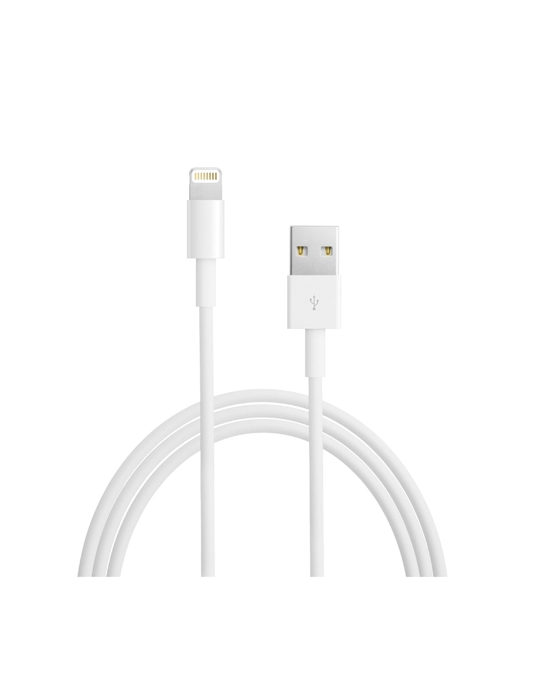 Cable de charge Apple Lightning vers USB 1M - Blanc - MXLY2ZM/A